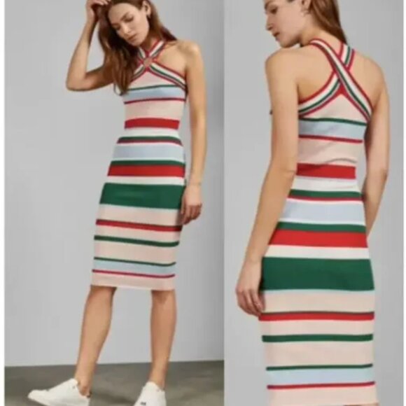 BNWT - Ted Baker Tutti Frutti Bodycon Dress - Size 2 (like a US 4) - Picture 6 of 6